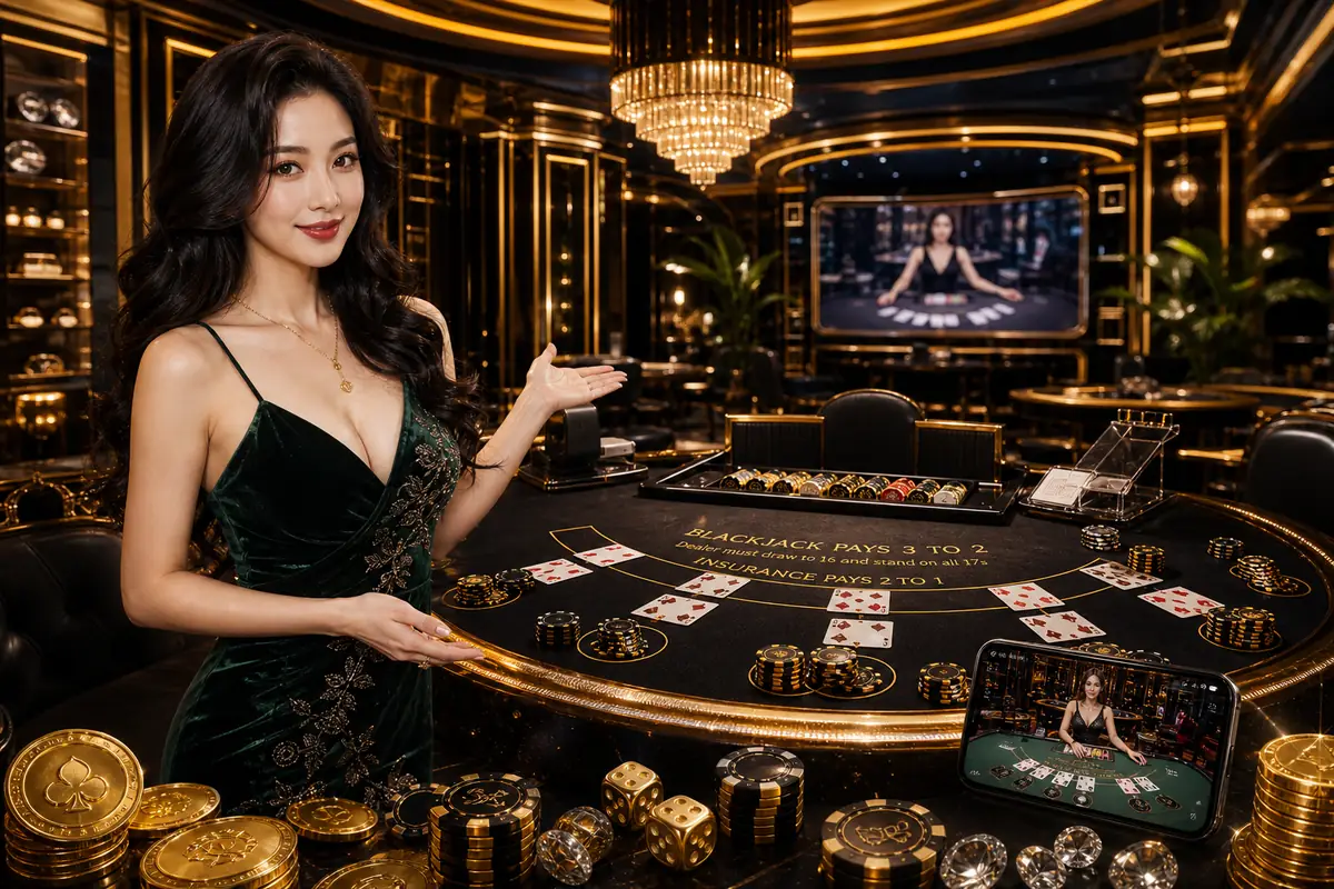 711cuc Casino meja baccarat dealer langsung